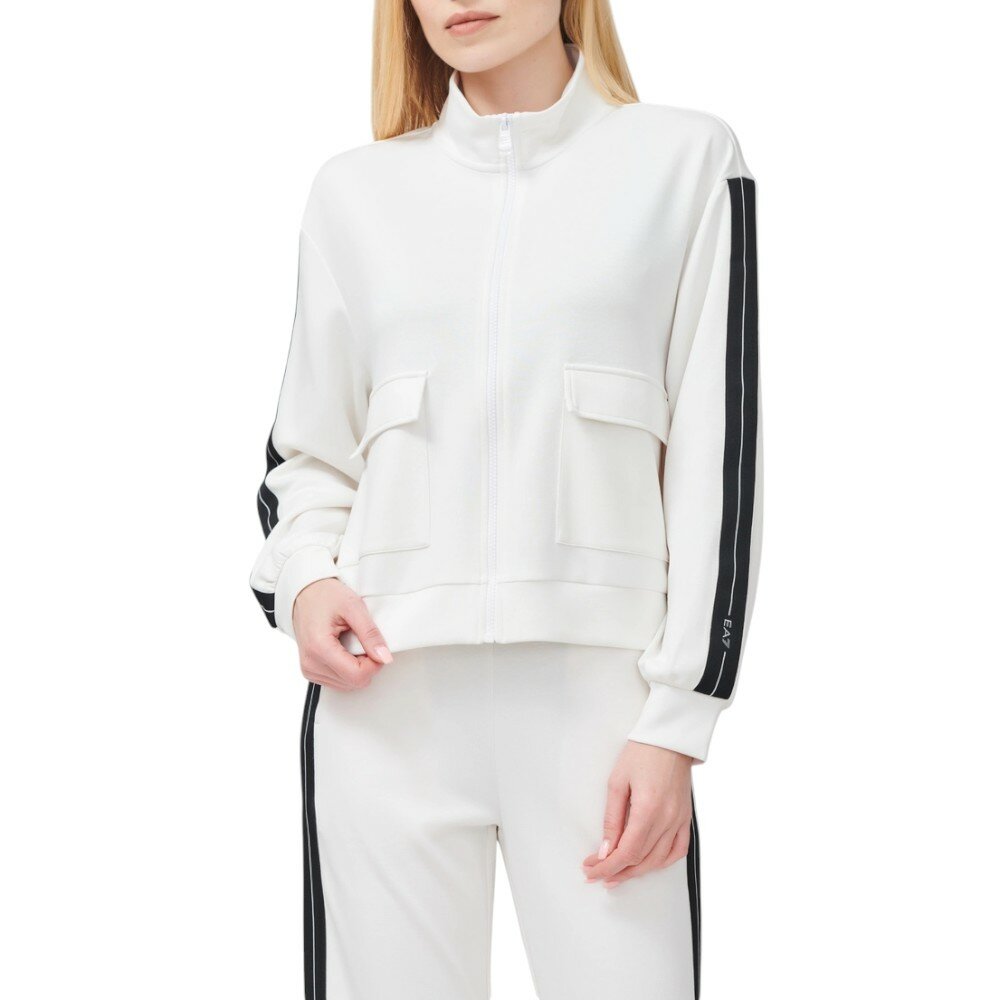 Толстовка EA7 EMPORIO ARMANI, размер L, , белый