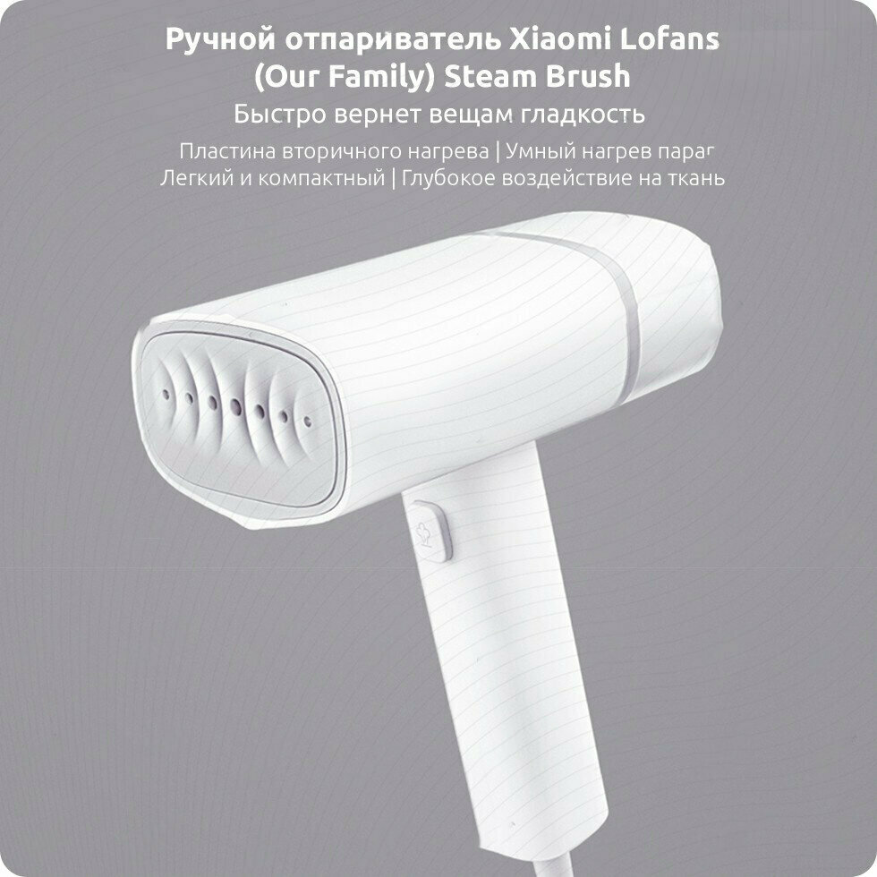 Ручной отпариватель Xiaomi Handheld Steam Iron EU белый: комплектация и аксессуары