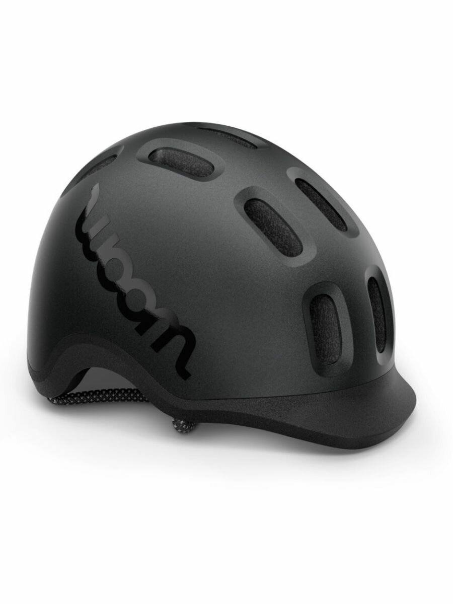 Детский шлем Woom READY Kids' Helmet charcoal metallic M — фото 1