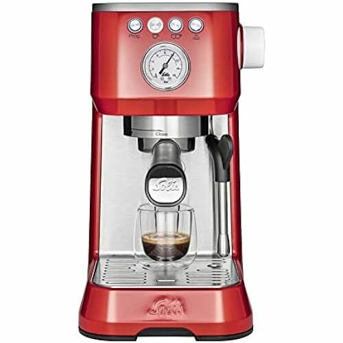 Эспрессо-машина Solis Barista Perfetta Plus функция пара и горячей воды 15 бар резервуар для воды 17 л нержавеющая сталь