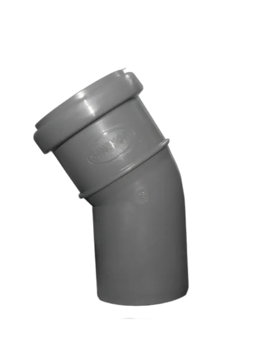 Отвод канализационный Standart D50 45°