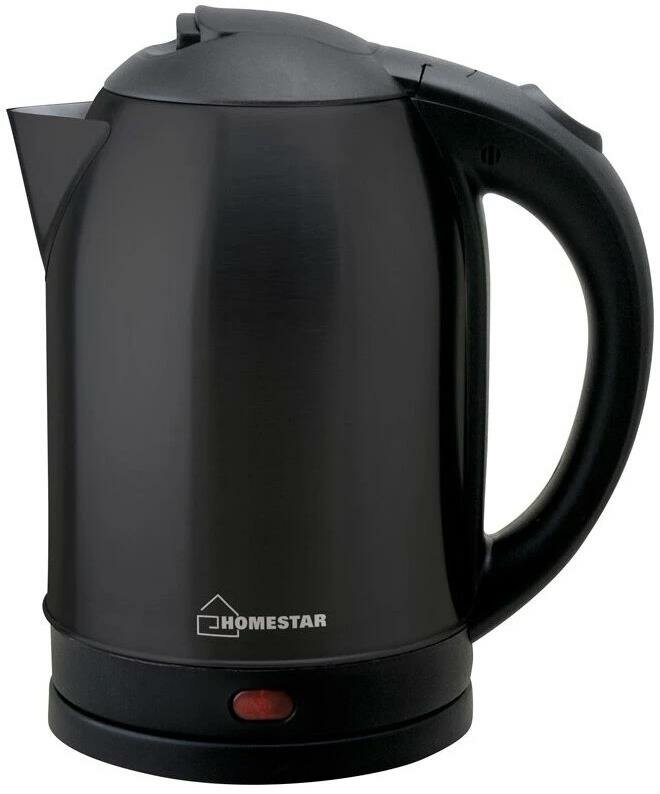 Электрический чайник HOMESTAR HS-1009 (002995) объем 1.8 л мощность 1500 Вт черный
