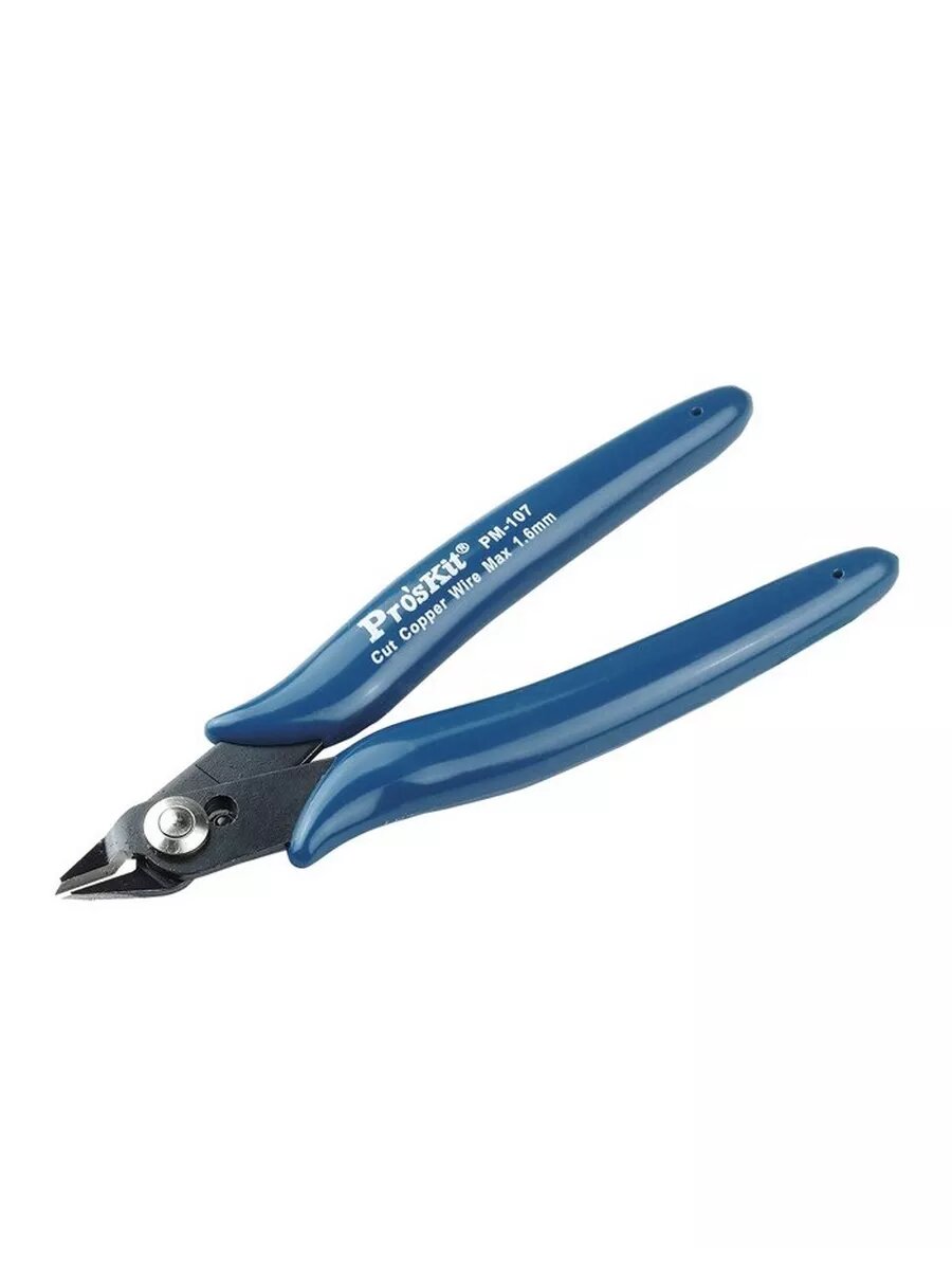 Мини кусачки с возвратной пружиной PM-107 (130 мм.)