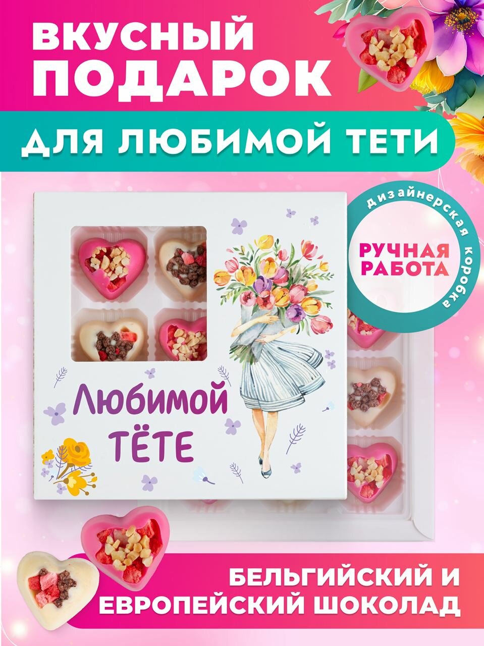 Подарок тете на день рождения, подарок тете