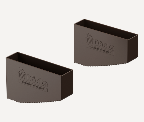 Изображение товара Наконечники пластиковые на ножки чердачной лестницы Docke, 2шт