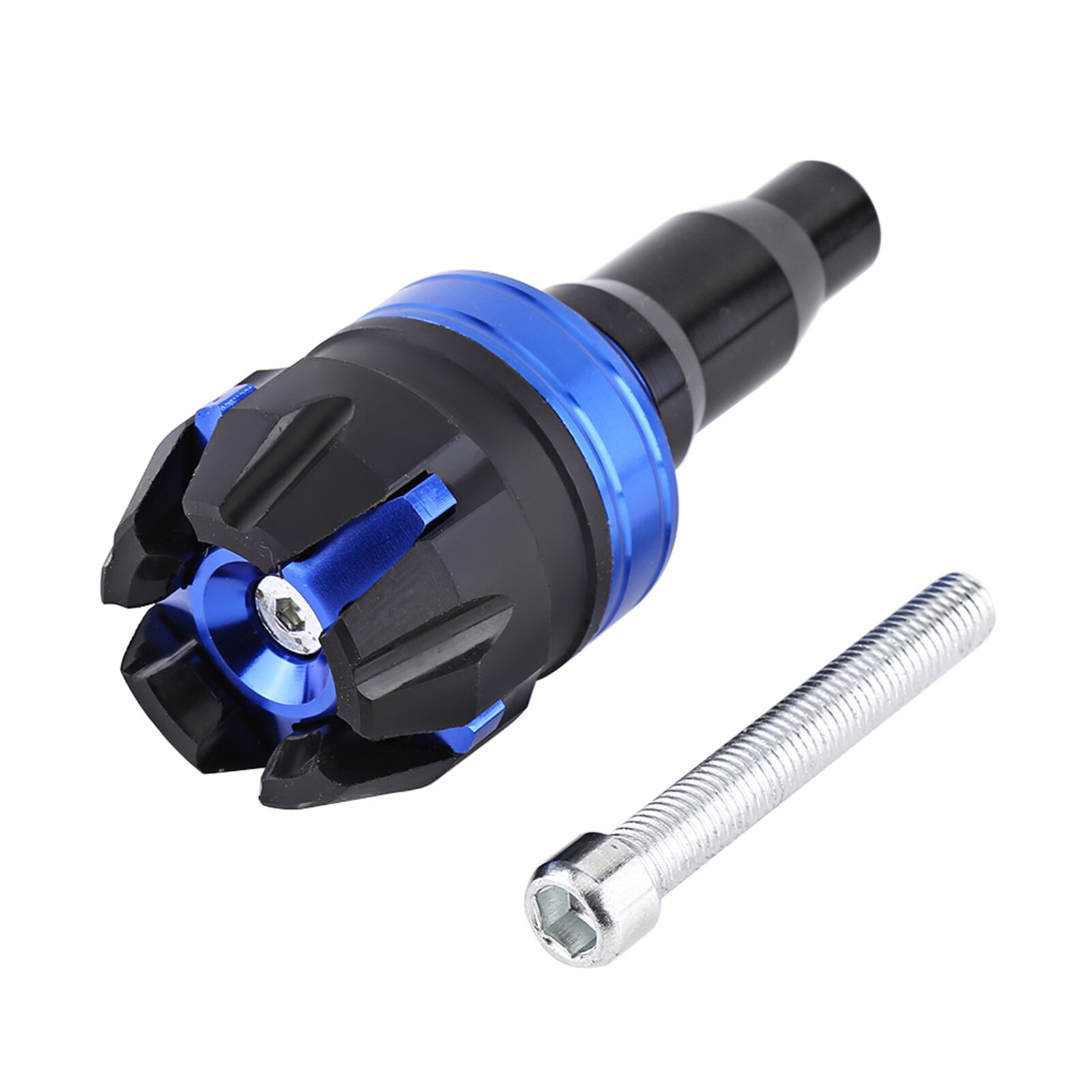 Новая рама мотоцикла с ЧПУ из алюминиевого сплава защита от падения синие колпачки