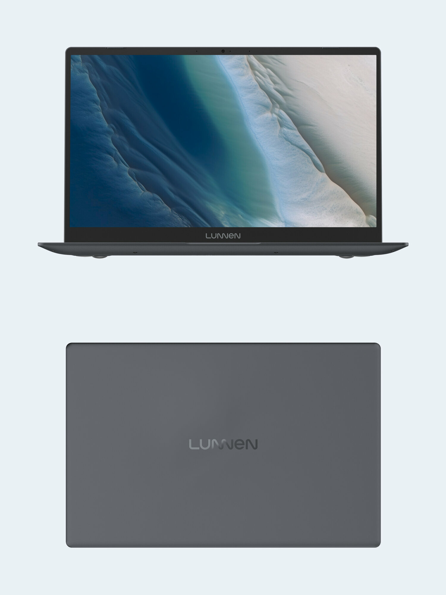 15.6" Ноутбук LUNNEN Ground 15 (2025), AMD Ryzen 5 PRO 5675U, RAM 16 ГБ, SSD 512 ГБ, IPS Full HD 1920x1080, Windows 11 Home, цвет Mid Gray, LL5FAWG02 — фото 1