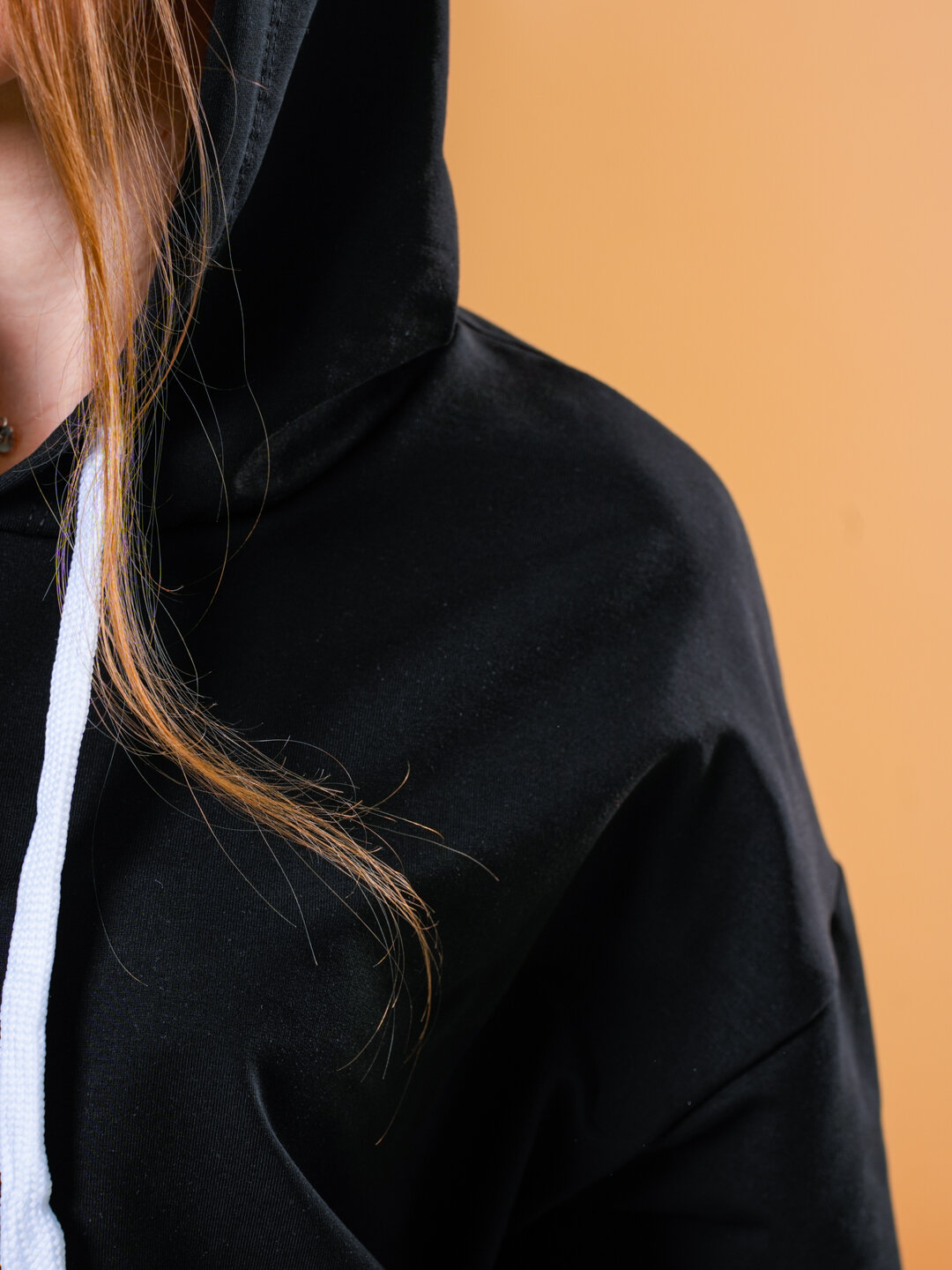 Худи размер 40-48, , черный — фото 1