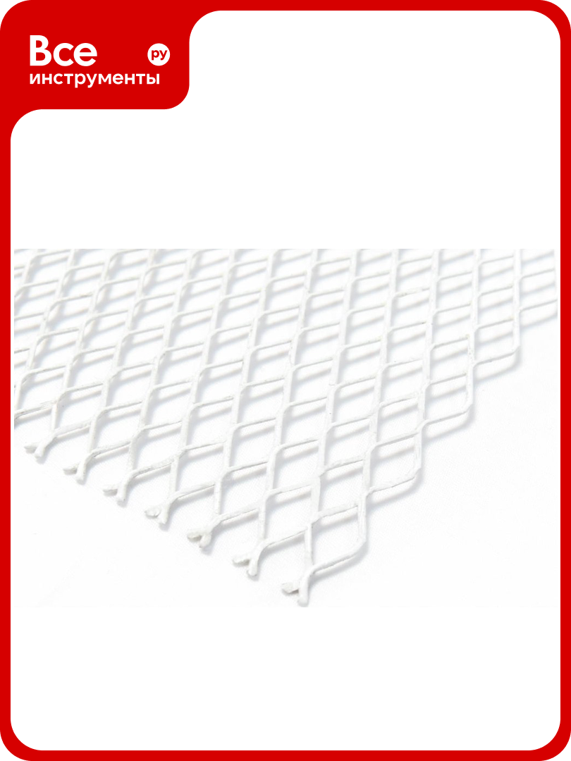 Лист ПилотПро алюминий декоративный ПВЛ TR16 08x250x500 белый 14592