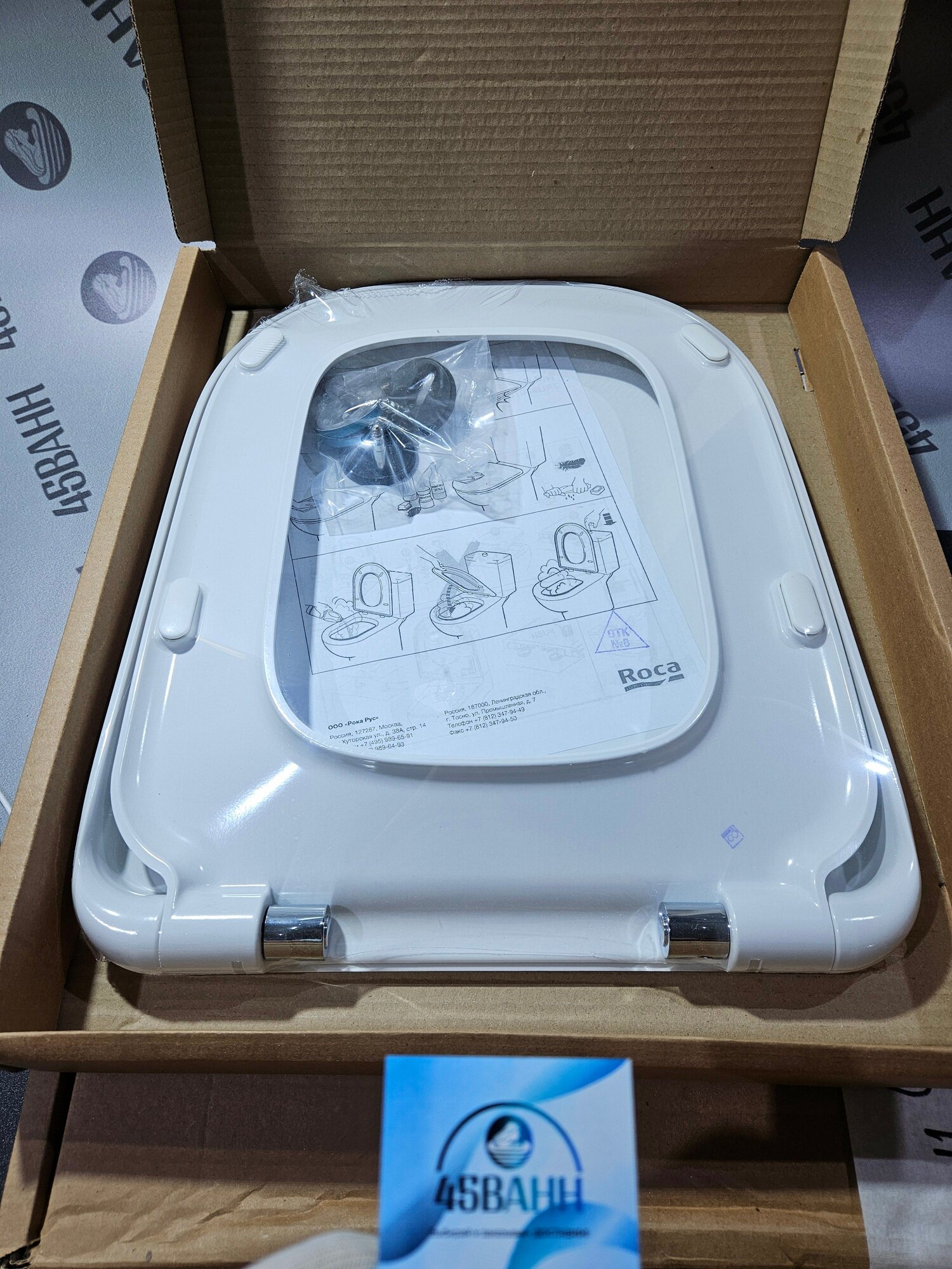 Сиденье для унитаза Roca Gap Slim с микролифтом (плавное опускание) быстрое снятие ZRU9307682 (старый 7801472001)