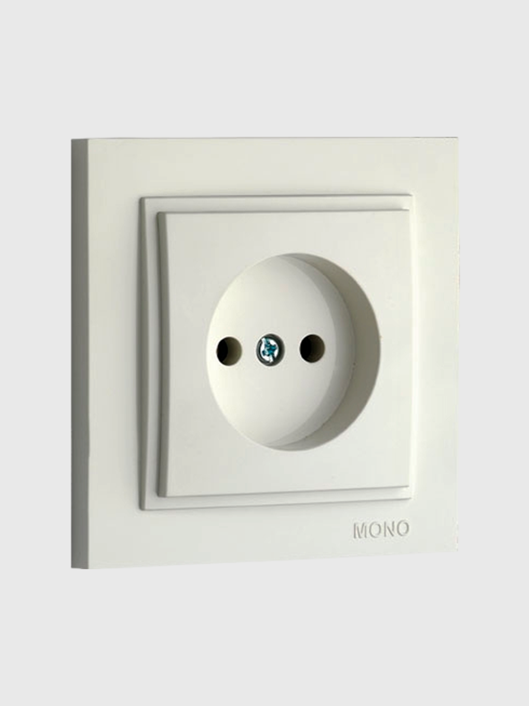 Розетки без заземления Voltus MONO ELECTRIC Despina белый, черный, серебряный, золотой, хром