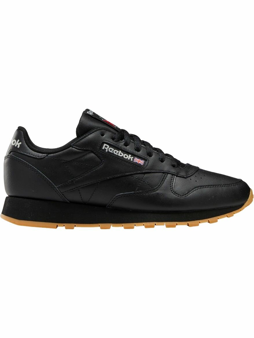 Кроссовки Reebok Classic Leather, полнота F, размер 11 US, черный