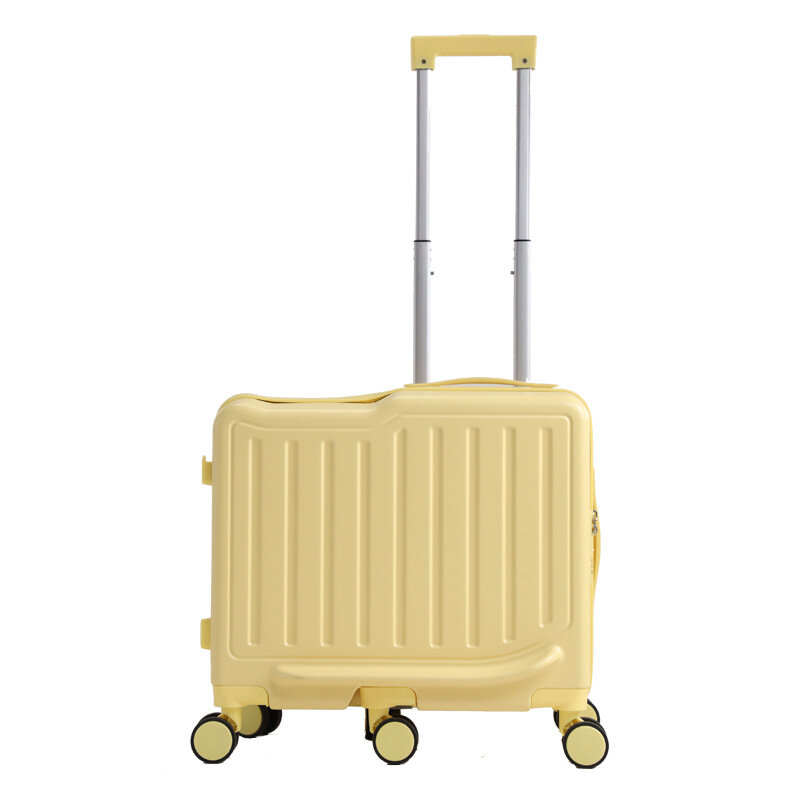 Чемодан-самокат OPPA размер S желтый