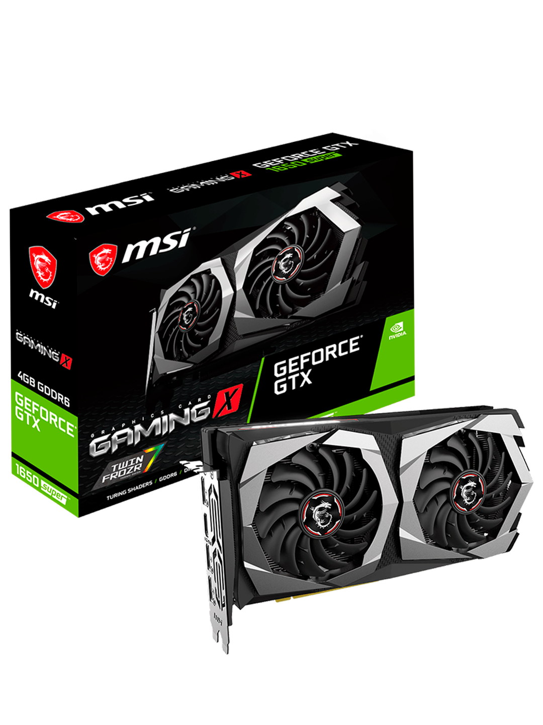 MSI GeForce GTX 1650 SUPER GAMING X 4GB GDDR6