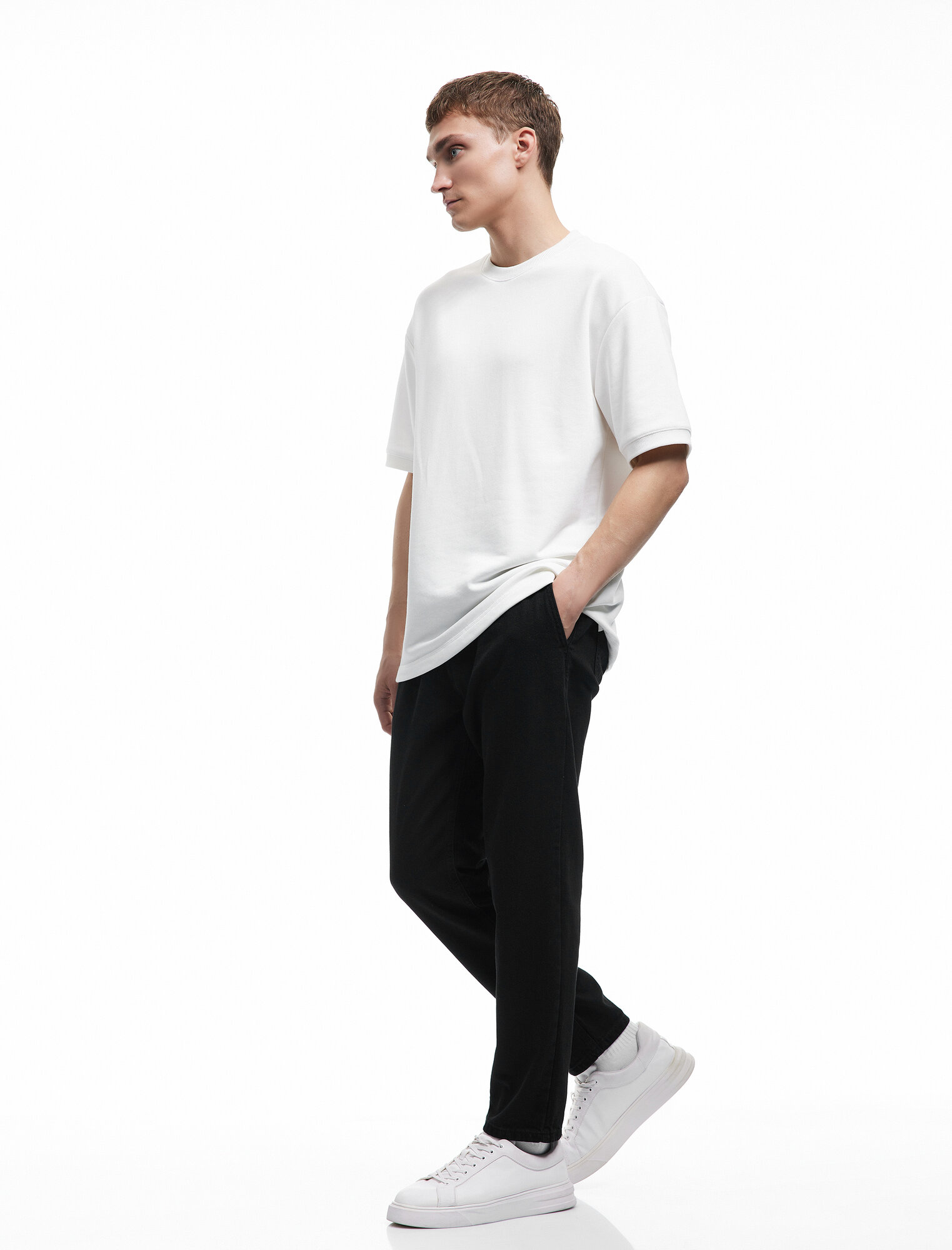 Джинсы KOTON размер W30 L32 (рост 182 см) черный