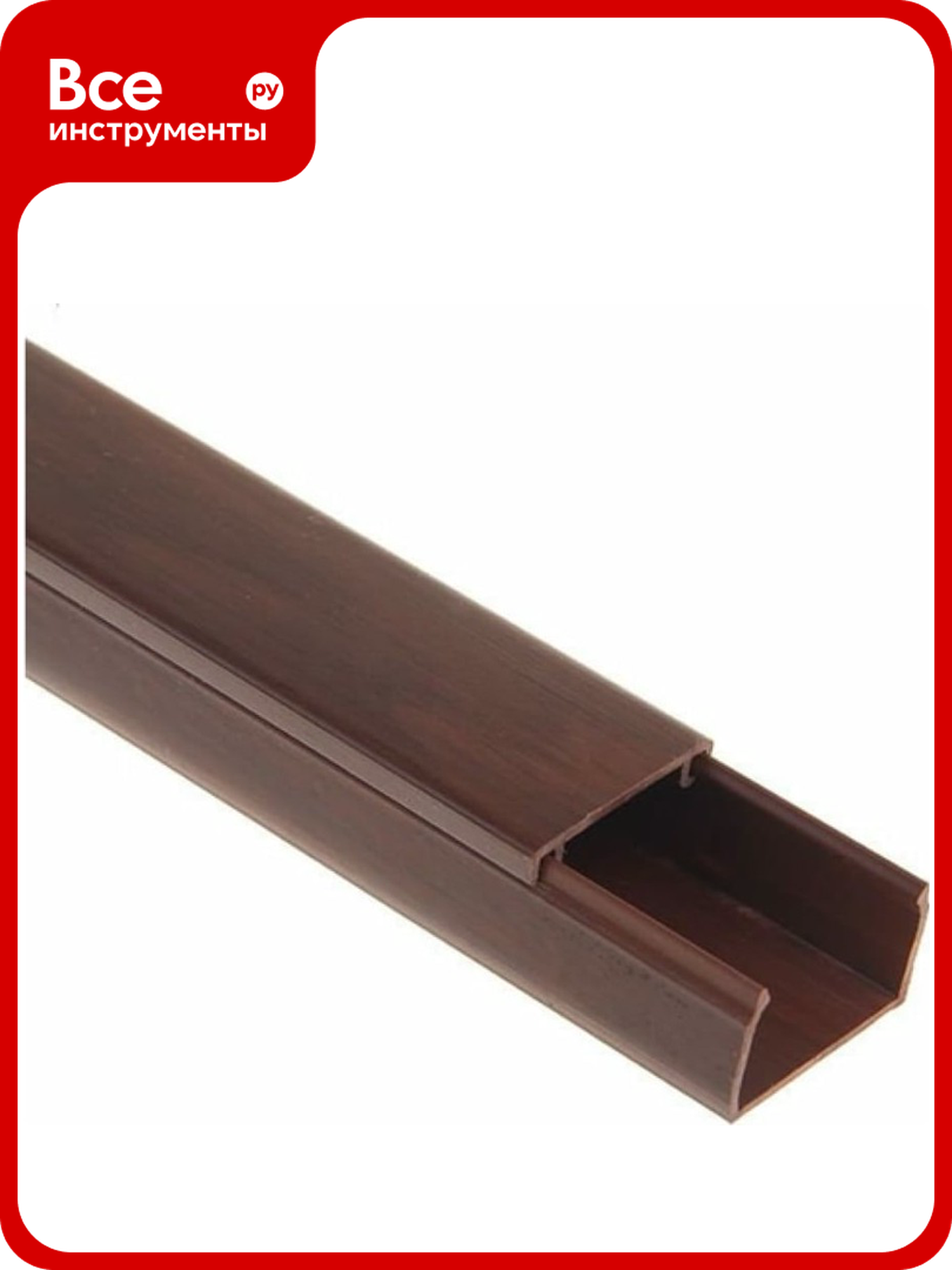 Кабель-канал урал ПАК КК-4815010-200, 15x10x2 м, огнестойкий, IP40, коричневый