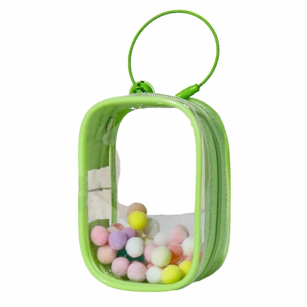 Прозрачный ПВХ мешок для хранения детских вещей