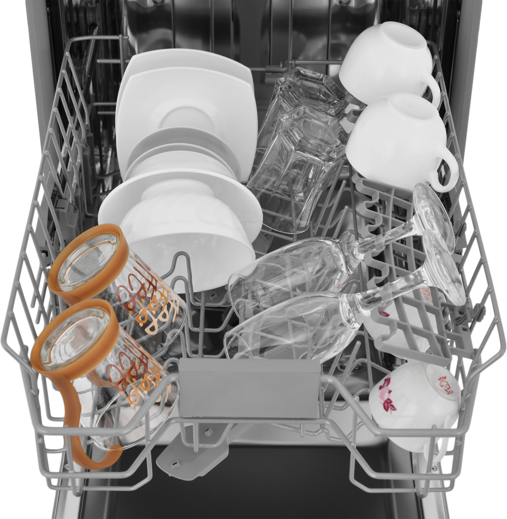 Посудомоечная машина Indesit DFS 1C67 S, 45 см, 10 комплектов, серебристый — фото 1