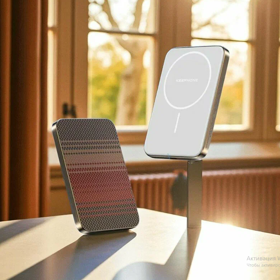 Keephone 5000 мАч Магнитная беспроводная батарея питания