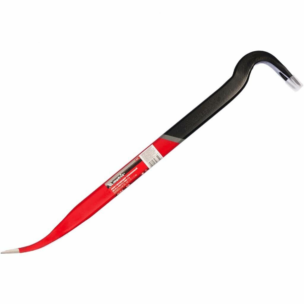 Лом-гвоздодер MATRIX из рельсовой стали усиленный, 45х2,5х1,2 см (25231)