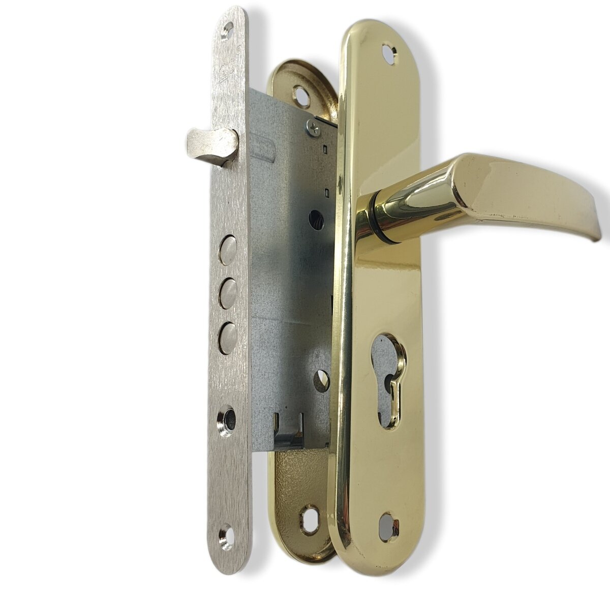 Замок врезной ПроСам 78926 4-31 (золото) б/ц