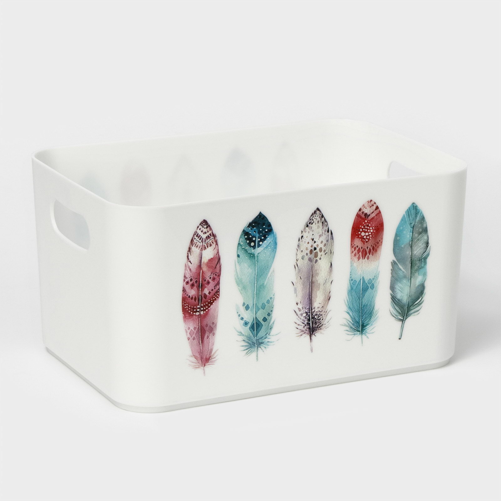 Корзина для хранения Serenity 2.3 л 23x15x12 см снежно-белая