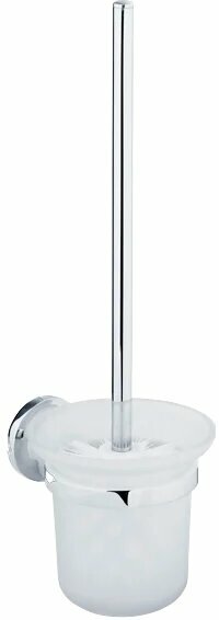 Ершик для унитаза Veragio Oscar OSC-5290. CR настенный латунный стеклянный хром матовый глянцевый открытый с подставкой