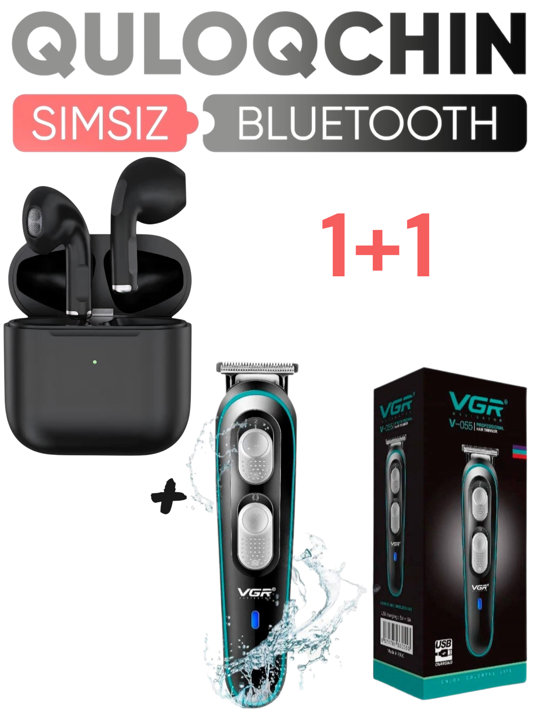 Беспроводные наушники Pods Pro 5, Pods 5 Bluetooth 5.3 и VGR 055