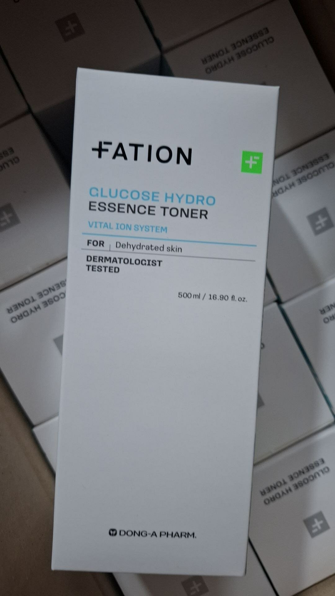 Тоник для лица FATION Glucose Hydro Essence Toner, для ухода за кожей, 500 ml