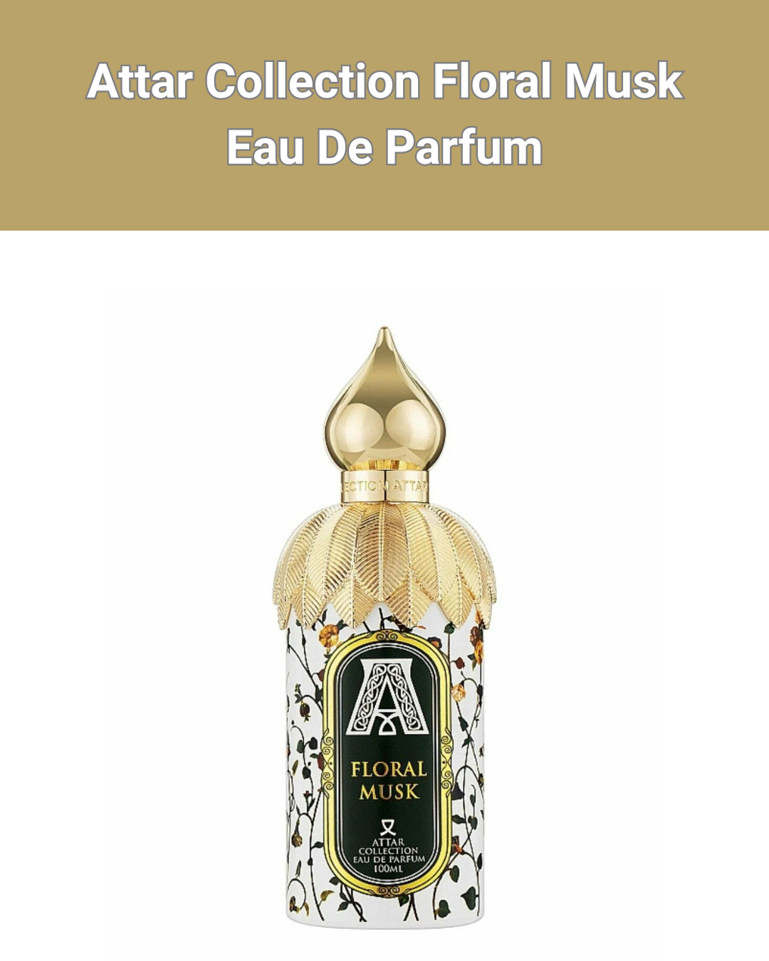 Attar Collection Floral Musk Eau De Parfum 100 ml - Парфюм для мужчин и женщин