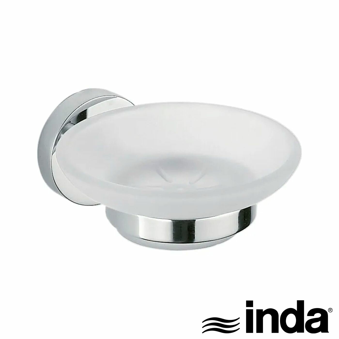 Мыльница для ванной с чашкой Inda Forum A36110CR21