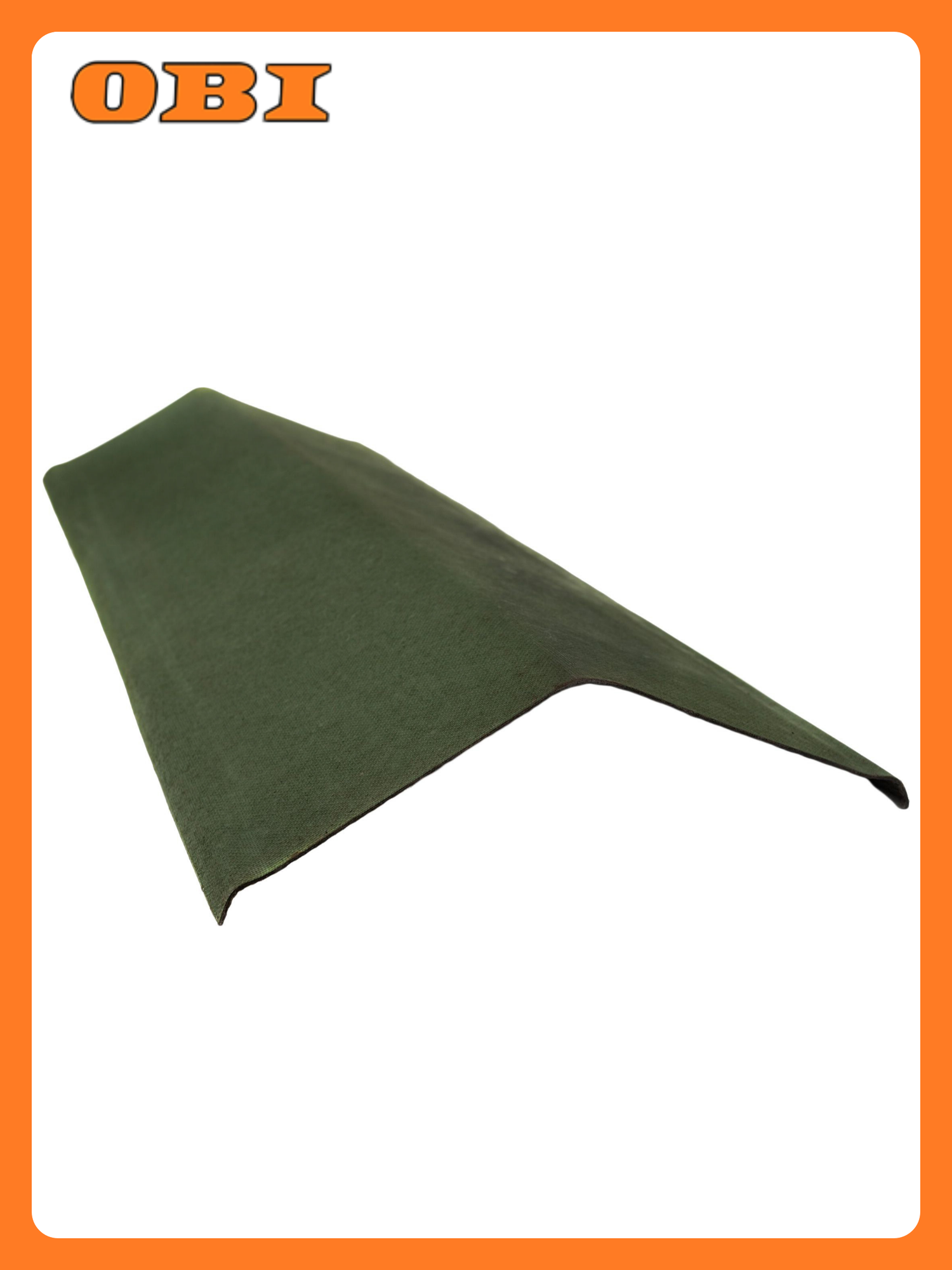 Щипец Ондулин зеленый 100х21 см