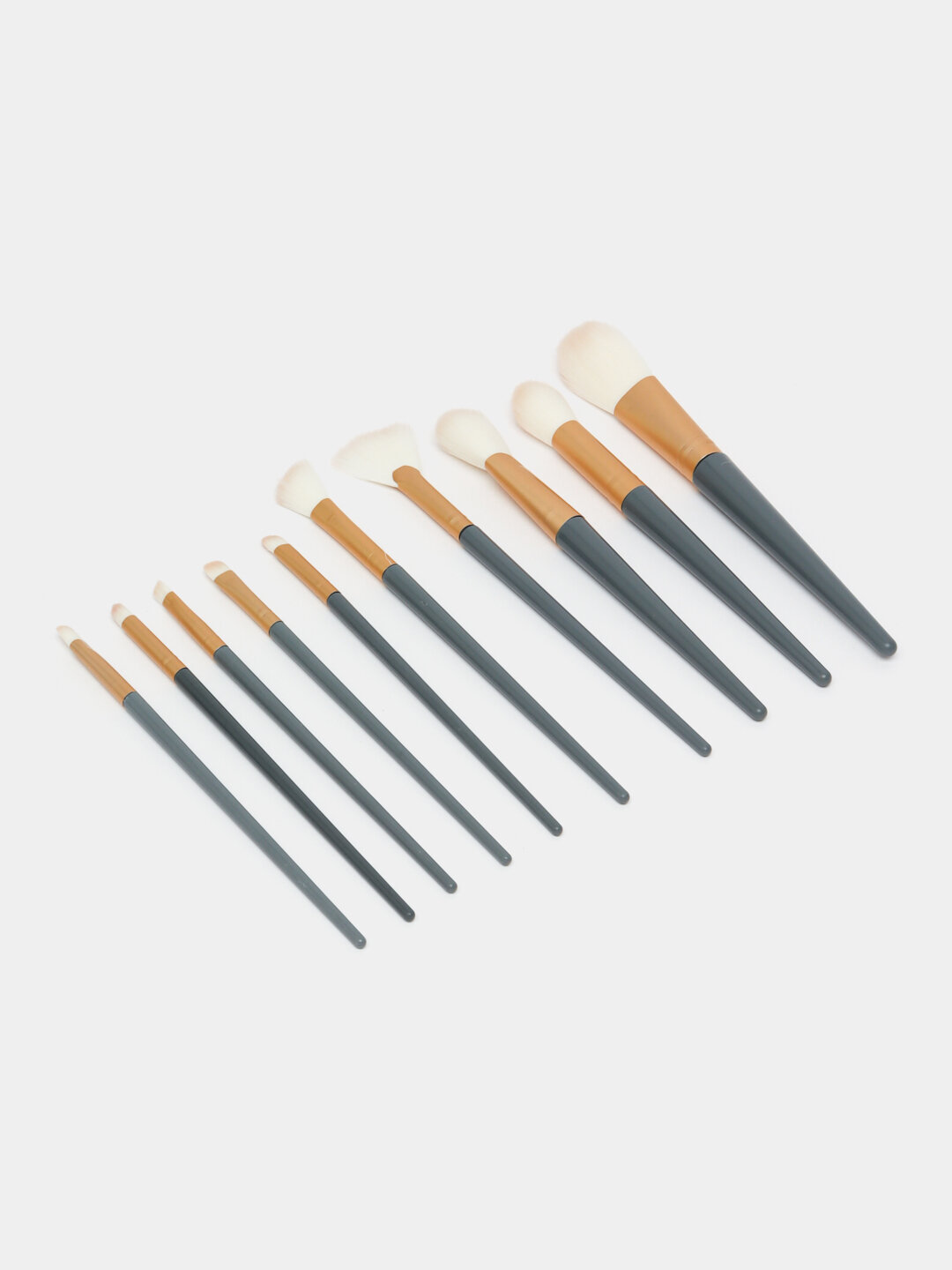 Набор кистей для макияжа "Универсальные", 10 штук, в подарочной упаковке, 18 см