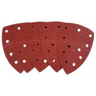 TOLSEN TOL2004-77247 Треугольные шлифовальные листы (набор 5 шт.) для шлифовальной машины 102 x 151