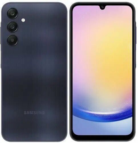 Смартфон Samsung Galaxy A25 5G 6/128 ГБ, черный. Уценка