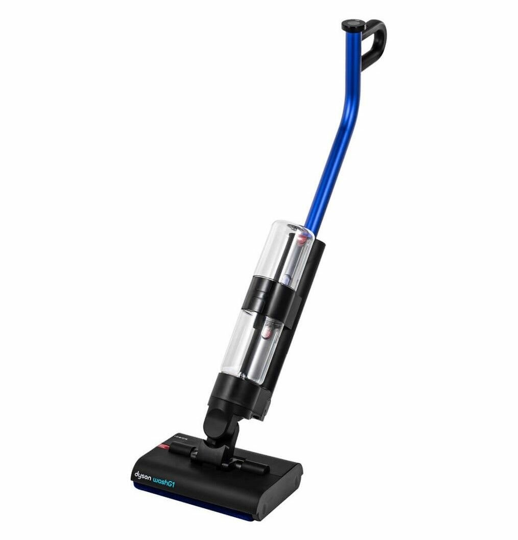 Беспроводной моющий пылесос-швабра Dyson Wash G1 с дисплеем EU, евровилка, синий/черный