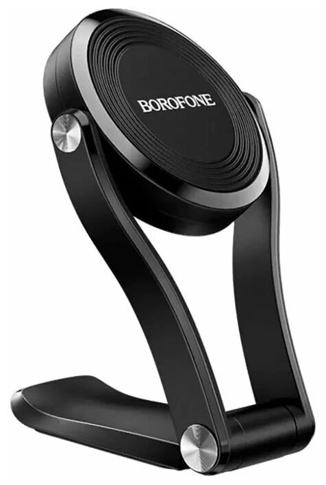 Держатель для телефона на торпедо магнит borofone BH26 черный