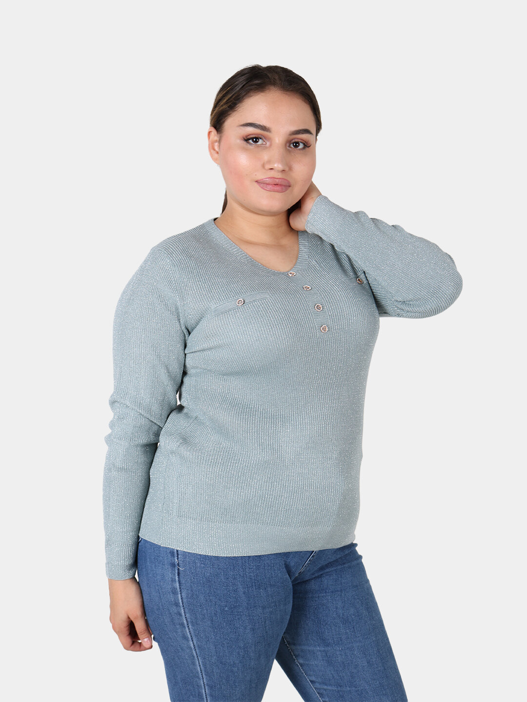 Свитер размер One Size, , ледяной — фото 1