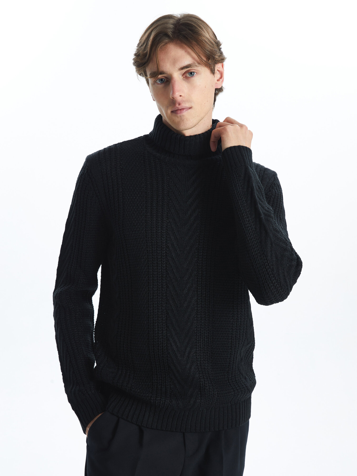 Свитер LC Waikiki, размер M, , new black