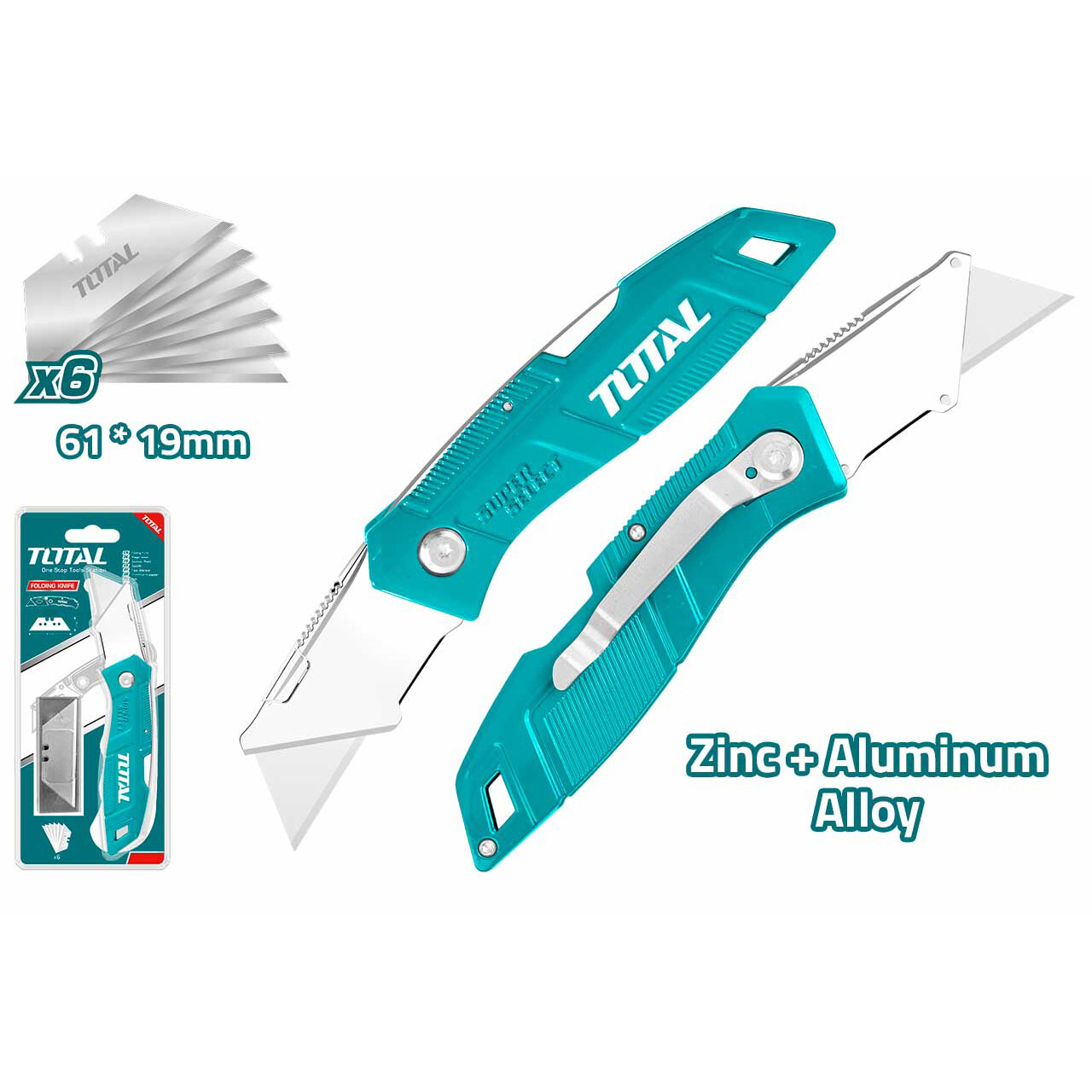 Складной нож для гипсокартона THT5136236