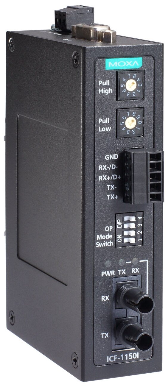 Медиаконвертер MOXA ICF-1150I-M-ST-T