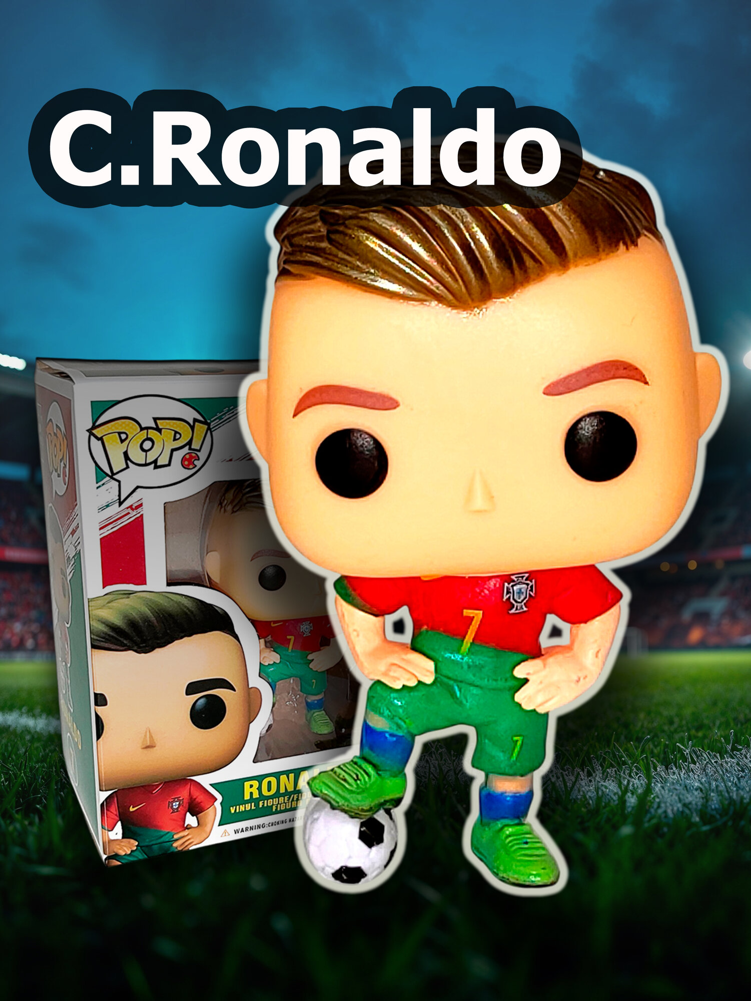 Фигурки Funko Pop Роналдо футболист - Португалия Ronaldo коллекционная игрушка