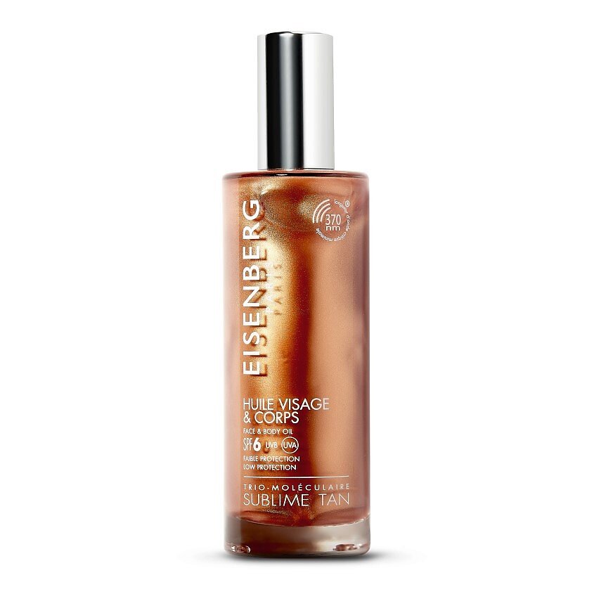 EISENBERG Масло для лица и тела SPF6 Sublime Tan, 100 мл