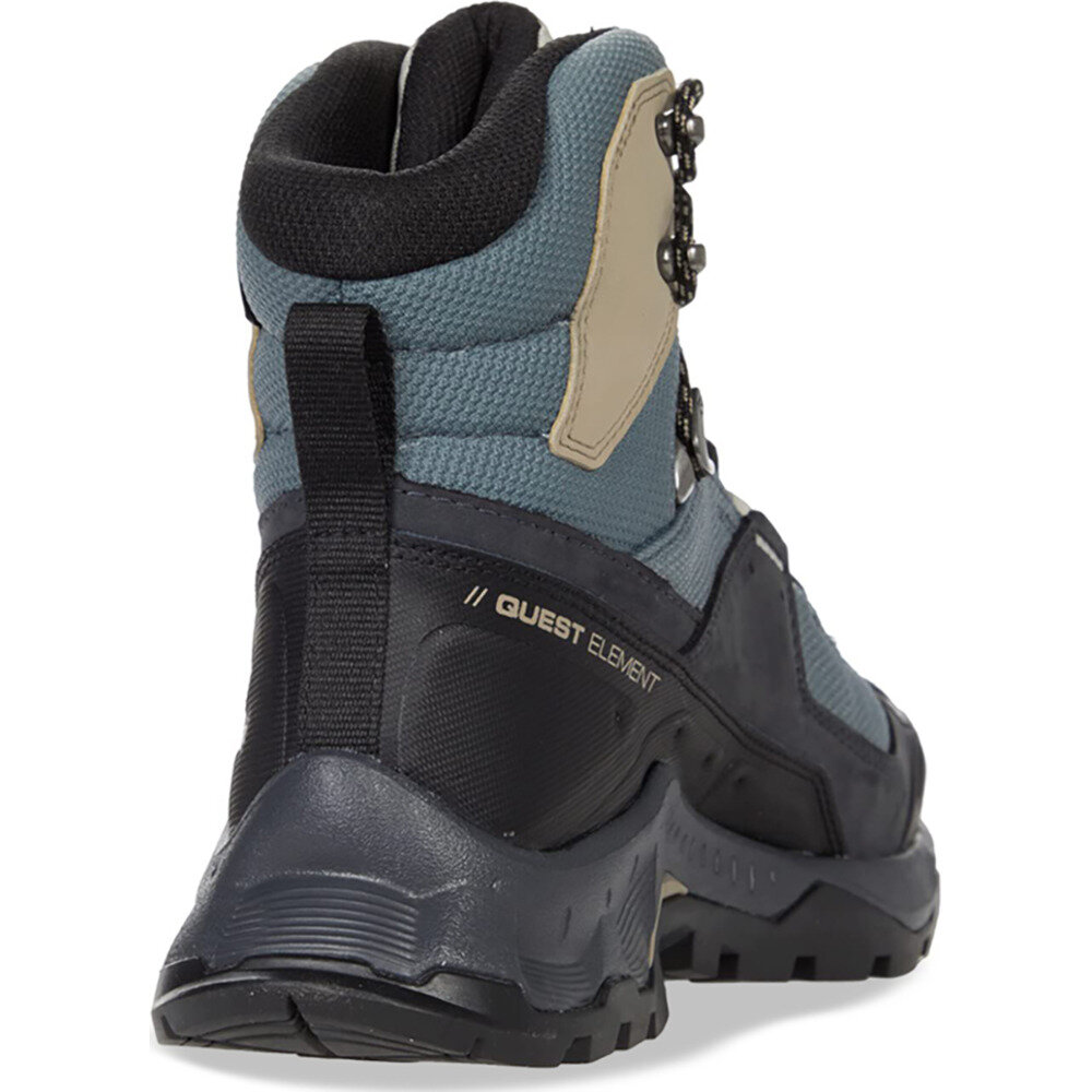 Ботинки Salomon Quest Element GTX W 2025 (Ebony / Rainy Day / Stormy Weather 6), размер US: 6, синий — фото 1