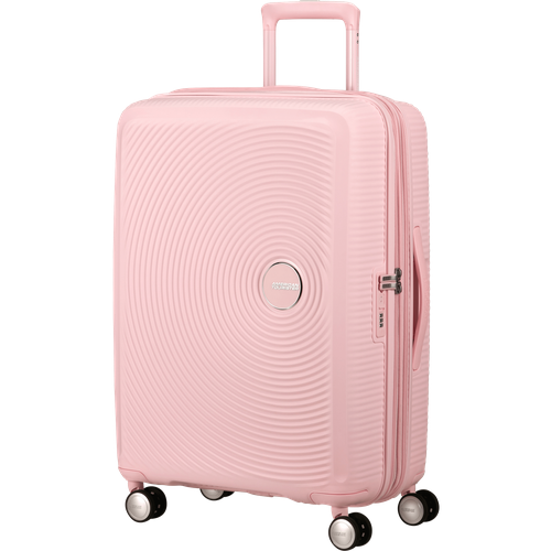 фото Чемодан american tourister, 81 л, размер m, розовый