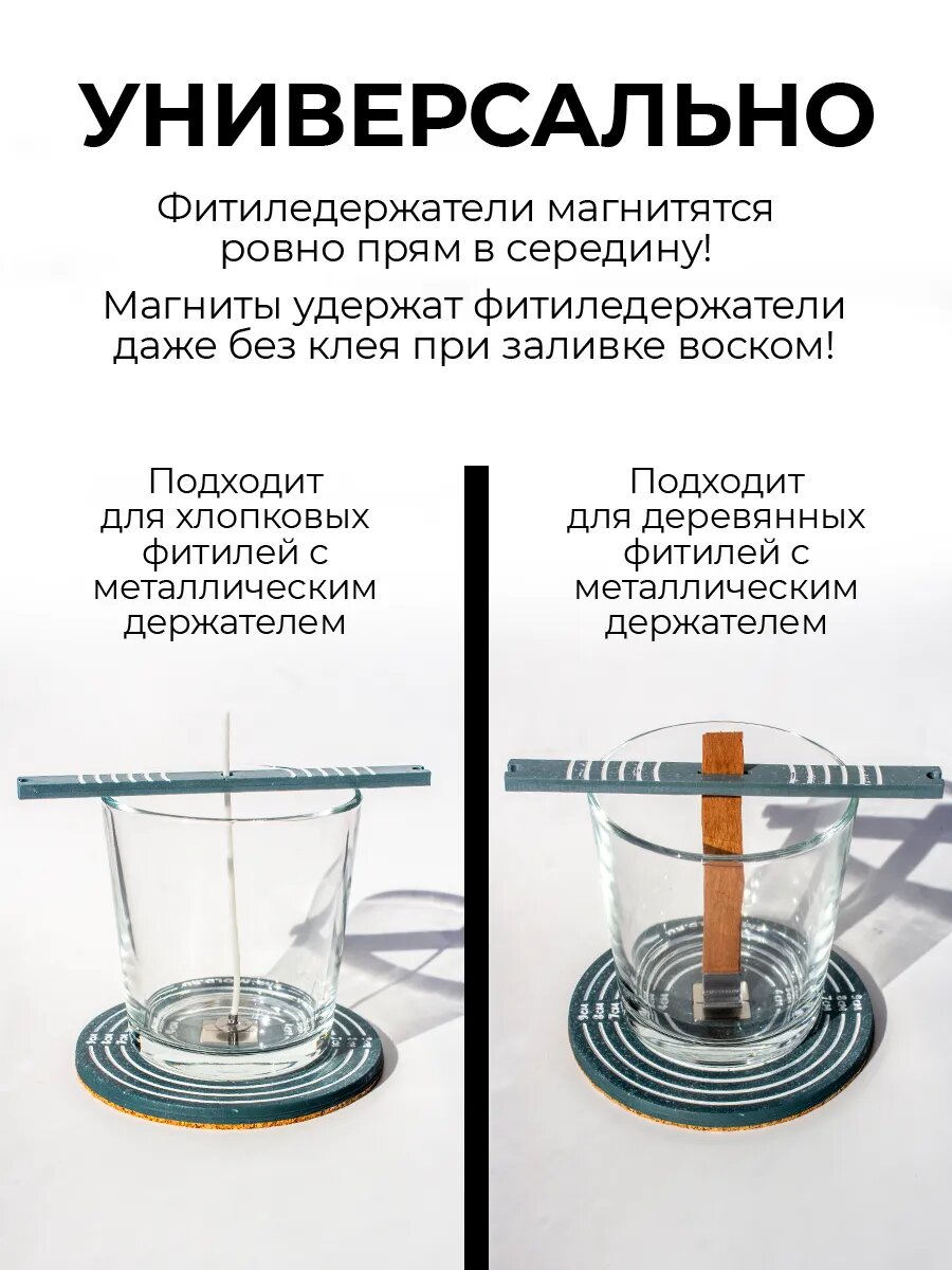 Магнитный центровщик для фитилей и фитиледержателей — фото 1