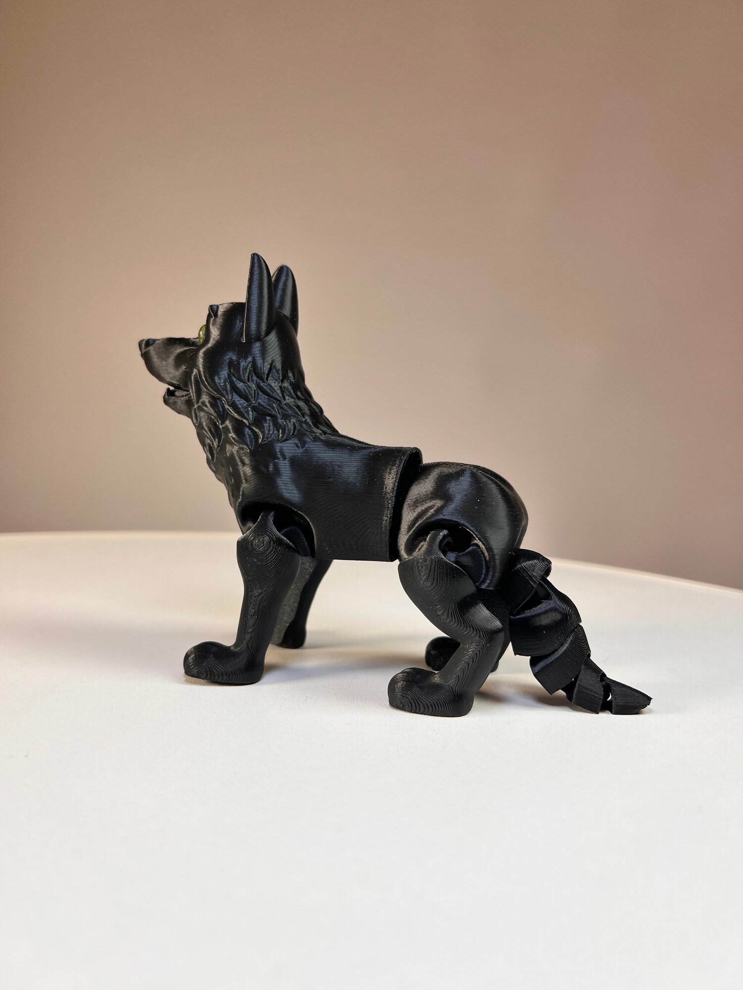 Собака овчарка/ фигурка собаки / 3д-сувениры