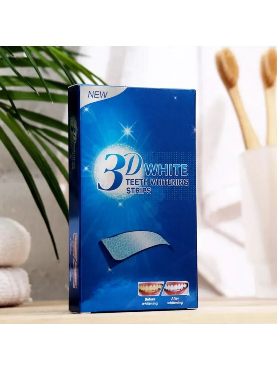 Отбеливающие полоски для зубов 3D