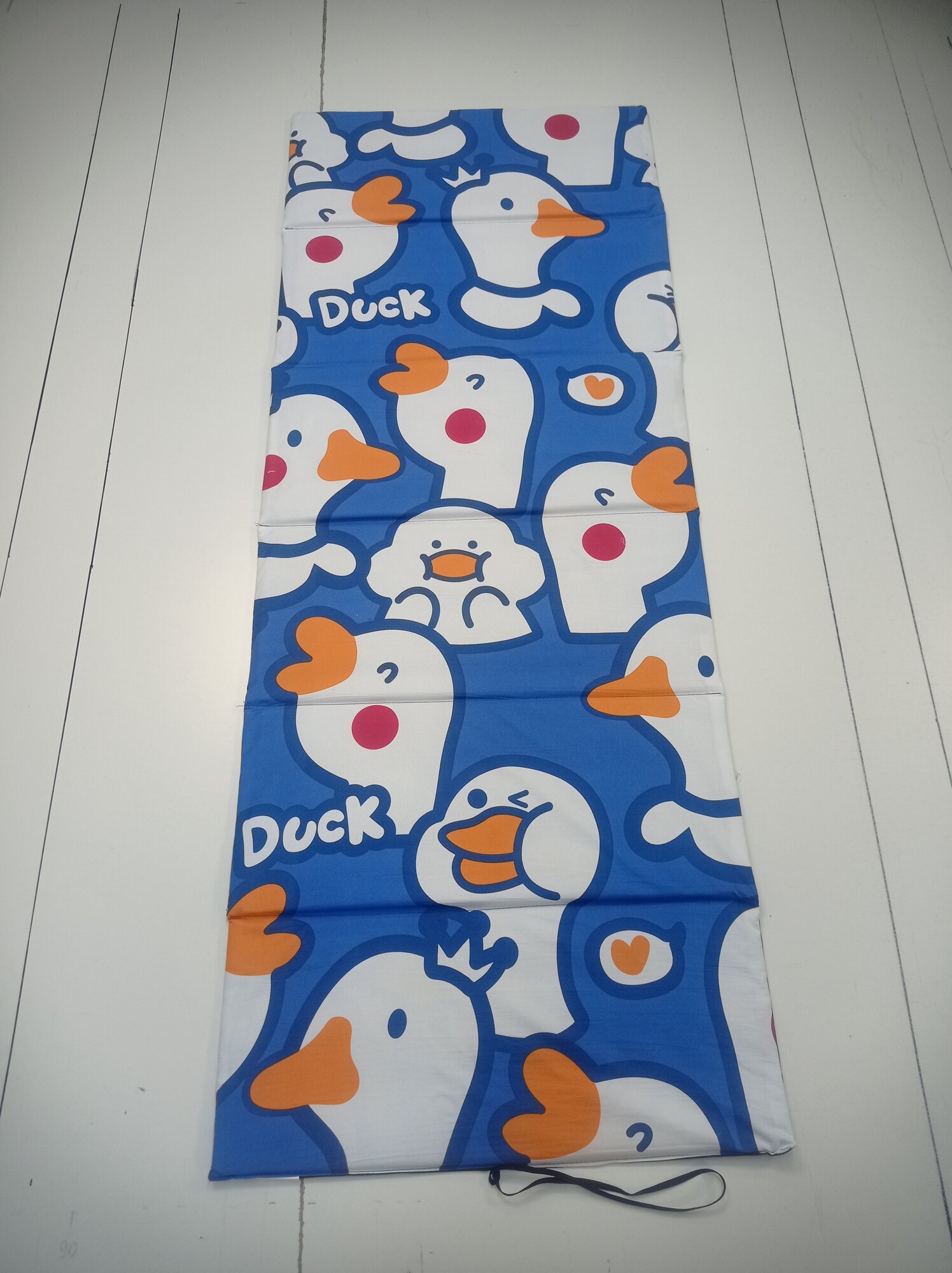 Коврик 155x55x0,8 см, 6 сложений, одноместный, наполнитель пенка, Утки, арт. 1161