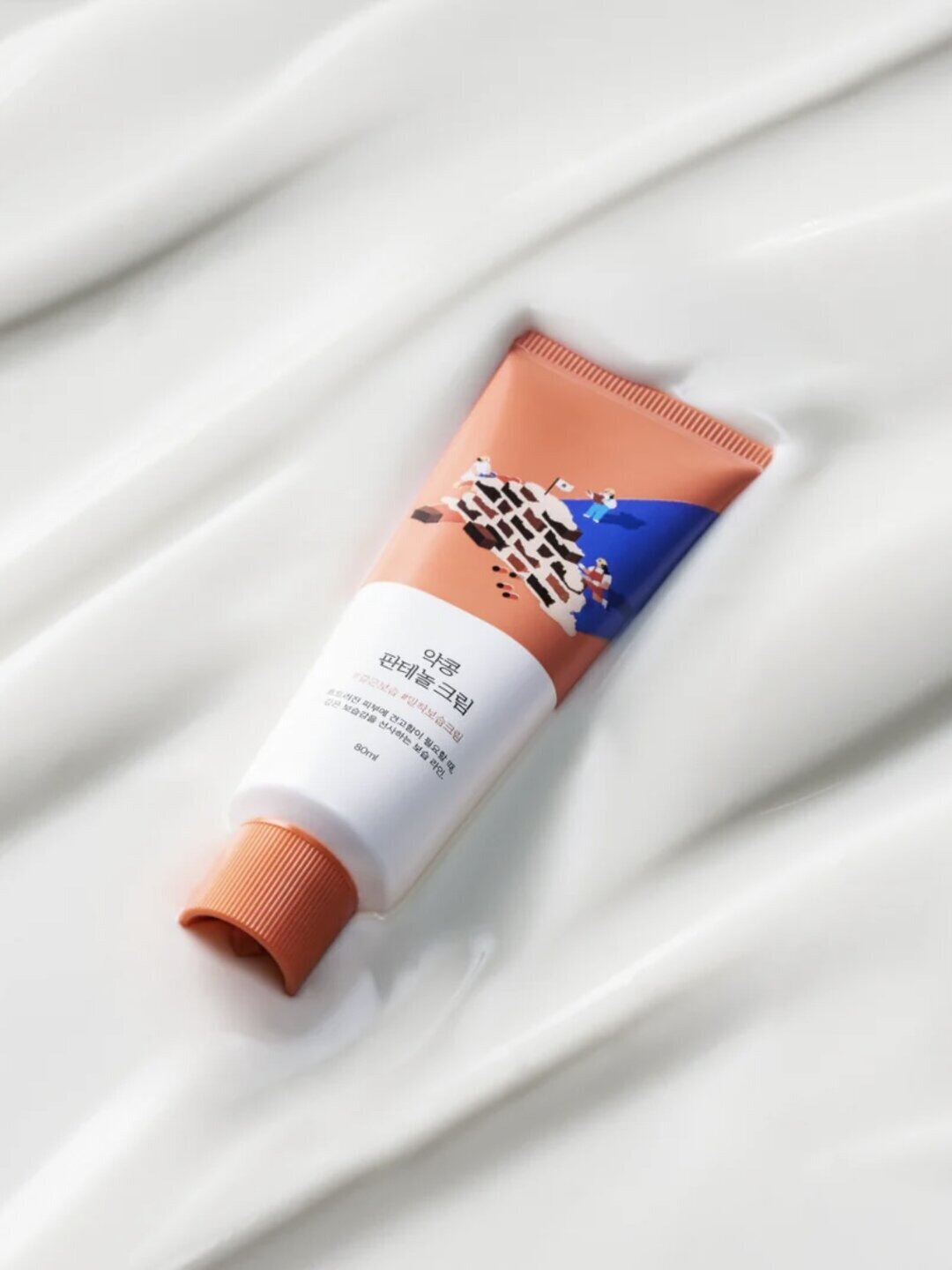 Питательный крем против морщин, увлажнение до 120 часов, ROUND LAB Soybean Panthenol Cream — фото 1